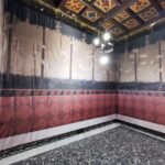 Camera nobile con teli stampati da Raia srl.